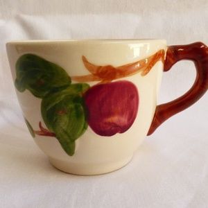 Vintage Franciscan Red Apple Pattern Tea Cup